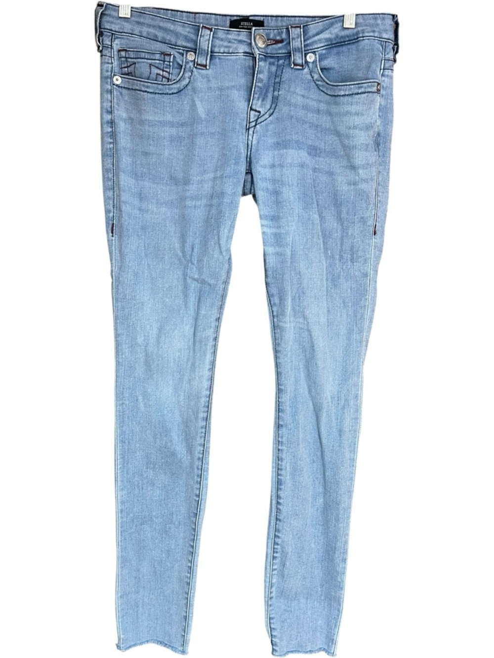 True Religion Stella Low Rise Skinny Jeans Blue